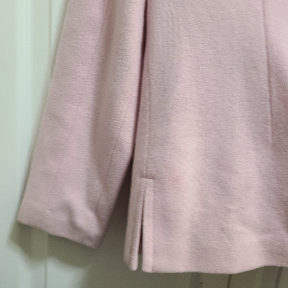 Vtg Andrea Viccaro Wool Cashmere‎ light Pink Blazer Size 10 VINTAGE - Picture 11 of 16